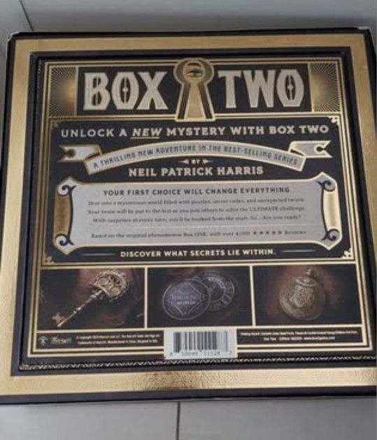 *Box Two* Neil Patrick Harris Board Game for One