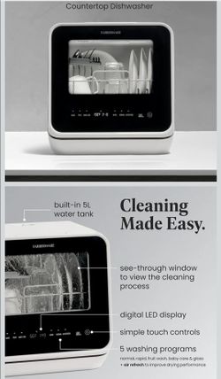 countertop dishwasher