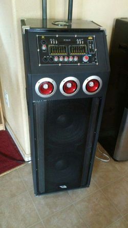 Bocina Karoke con Bluetooth