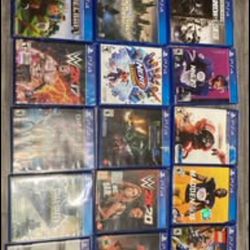 13- PS4 games for sale