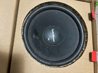 Rock ford Fosgate sub 12 inch