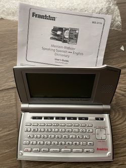 Franklin Spanish English Speaking Dictionary 