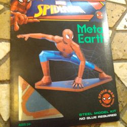 Brand New Metal Earth spider Man 3 Sheet Set