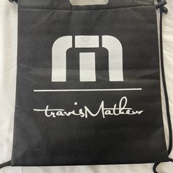 TravisMathew drawstring insulated tote bag