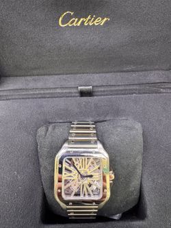 Cartier Santos Skeleton