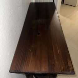 Wooden Entry Table 