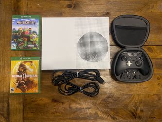 Xbox One 500GB Console Bundle Includes Games Controller HDMI and Power Cord