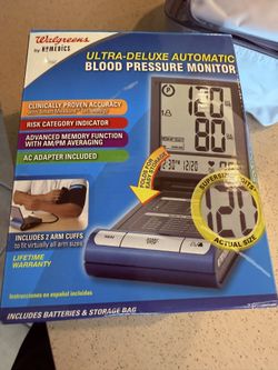 Walgreens By Homedice Your-deluxe Automatic Blood Pressure Monitor