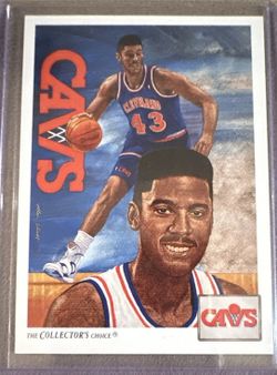 Upper Deck 1991 Collector's Choice Brad Daugherty #76 Checklist Cavaliers