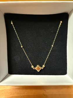 Dainty 10k gold necklace