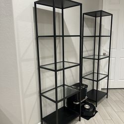 IKEA bookshelves 