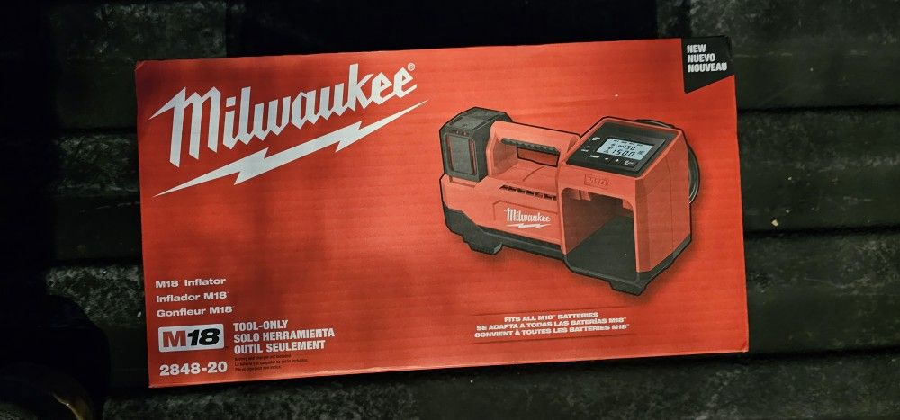 Milwaukee  M18 Tire Inflator 