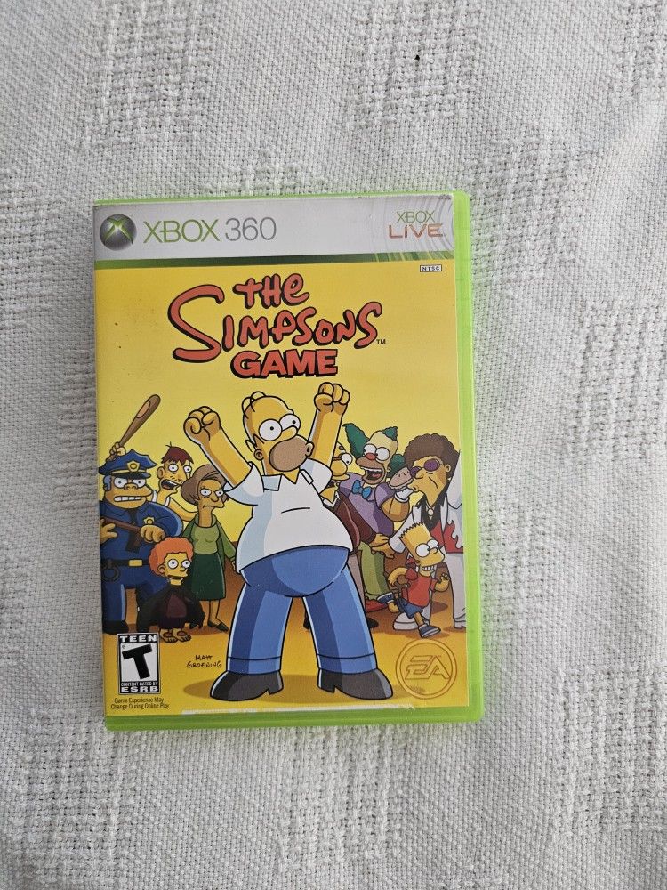Simpsons Game Xbox 360