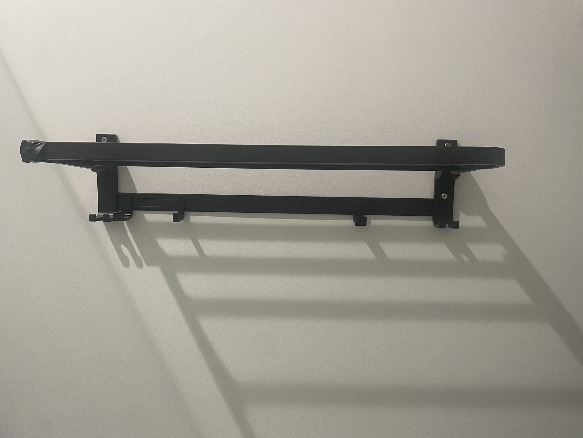 Wall-Mounted Metal Rack