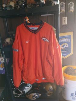 Denver Broncos Pullover wimdbreaker XXL