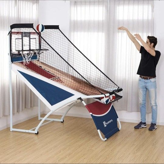 Medal Sports EZ Fold, One On One Arcade Basketball