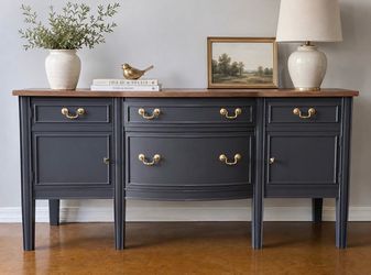 Side Table TV Stand Buffet Side Board Table Linen Cabinet