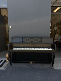 Vintage Hobart M. Cable Upright Piano | Black | 88 Keys