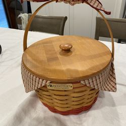 Longaberger Homestead Collectors Club Edition   Basket Combo $40