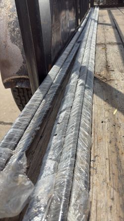  10 Pc. 1/2” X 10’  Inch Black Solid Metal 