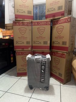 Travelers Club Harper 20-Inch Carry-On Luggage $30 or 2*$50