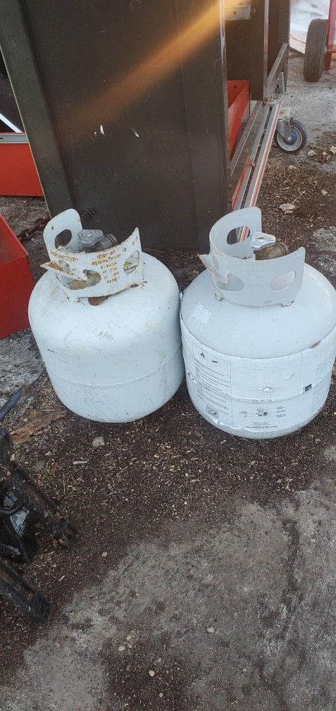 2 Propane Tanks