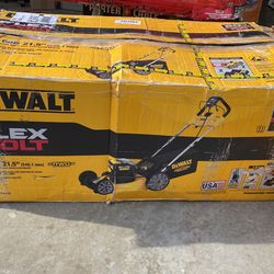Dewalt Lawn Mower Flex Volt Rear Wheel Drive