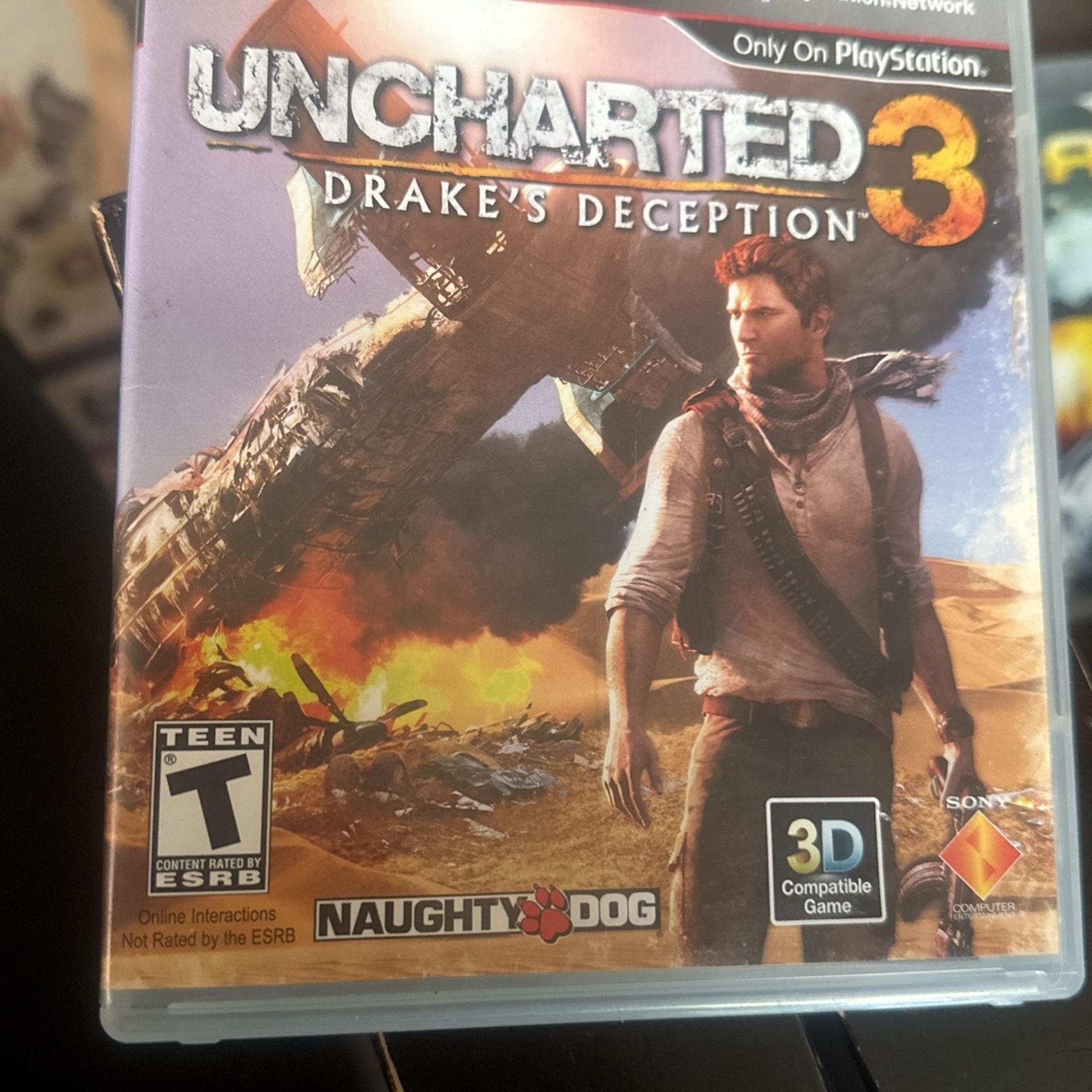 Uncharted 3: Drake's Deception (Sony PlayStation 3, 2011) - Complete