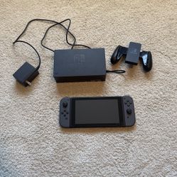 intendo switch barely used runs like brand new 