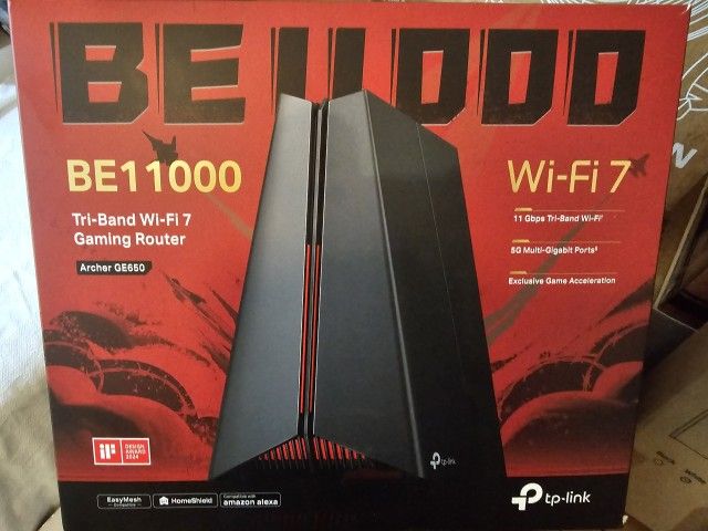 Brand New Tp-Link Tri-band Wifi 7 Gaming Router