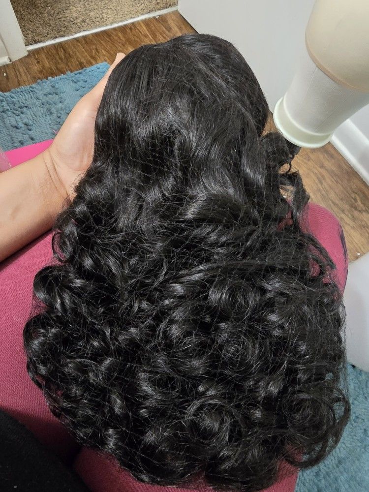 9x6 HD Lace Closure Loose Wave Wigs Human Hair 