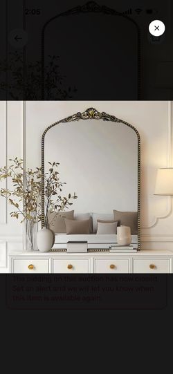 Wall Mirror, Gold Leaf $50