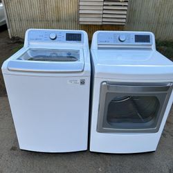 LG Washer And Gas Dryer 