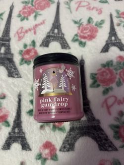 Bath And Body Works Pink Fairy Gumdrop Candle