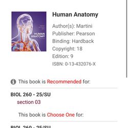 Human Anatomy 9th edition