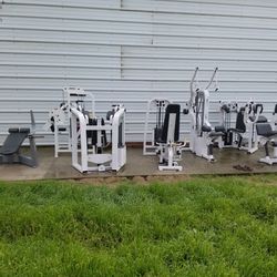 7 Piece Nautilus Commercial Package Gym Equipment 