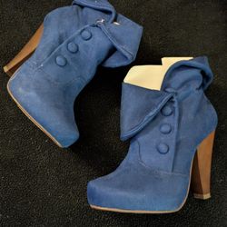 Blue Heels Size 8.5 