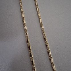 16 inch Valentini Gold chain brass/gold filled