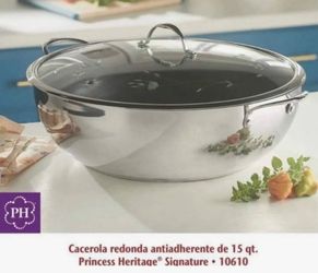 Princess house caserola 15 Q