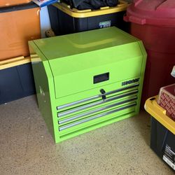 Kobalt Green Tool Box Never Used.