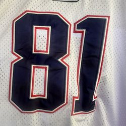 New England Patriots Number 81 Jersey