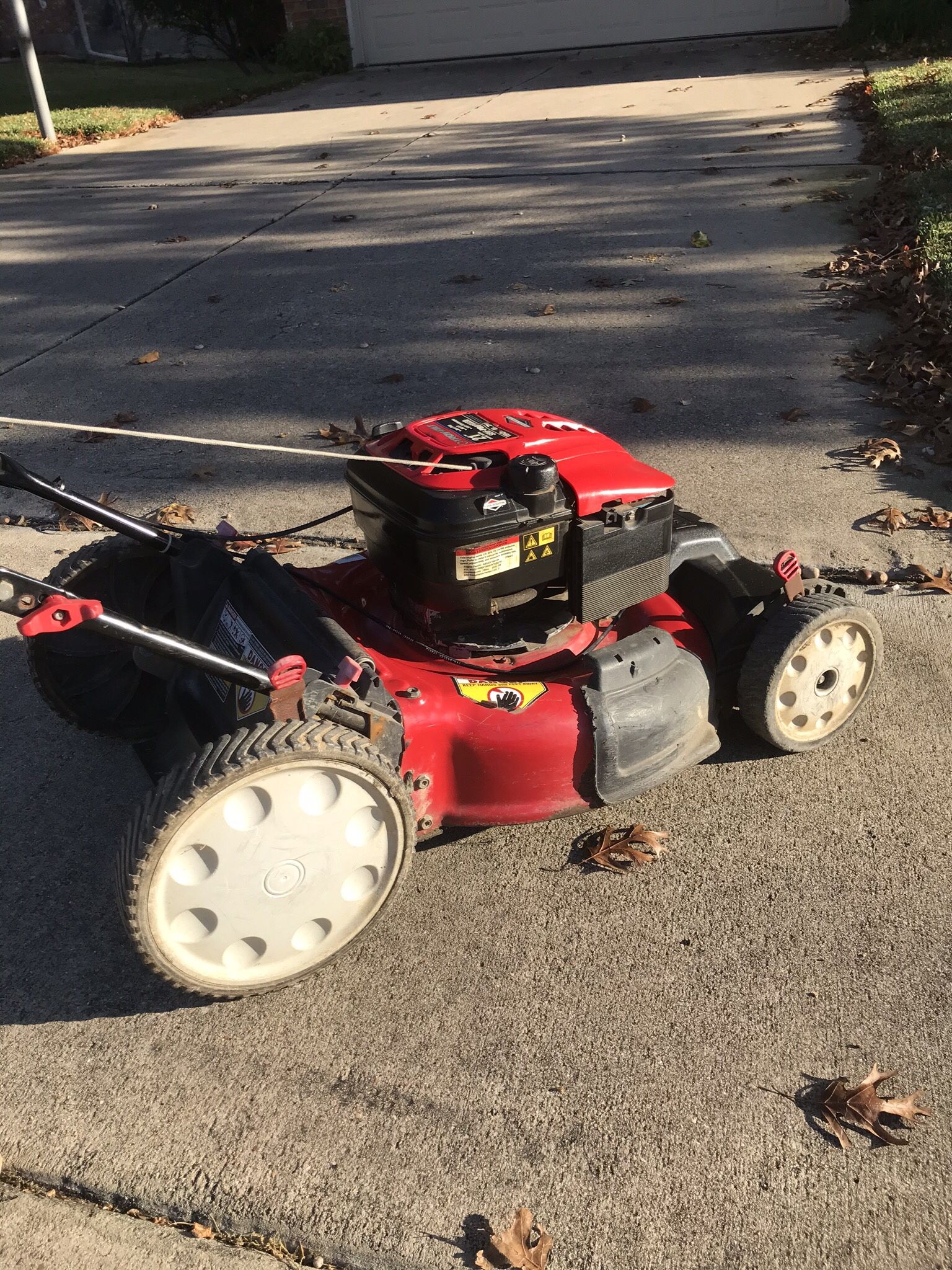 TroyBilt self propelled Lawn Mower