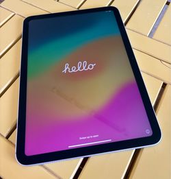 Apple iPad Model A2757 (10th Generation) featuring Wi-Fi + Cellular connectivity OBO