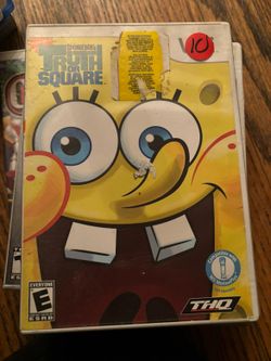SpongeBob's Truth or Square Nintendo Wii Game