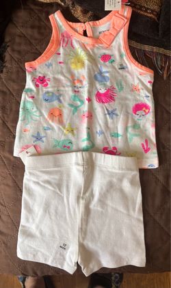 12 month Top and shorts