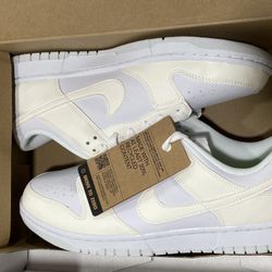 Nike Dunk Low Next Nature Sail White/Sail DD1873-101 Size 10.5W / 9M