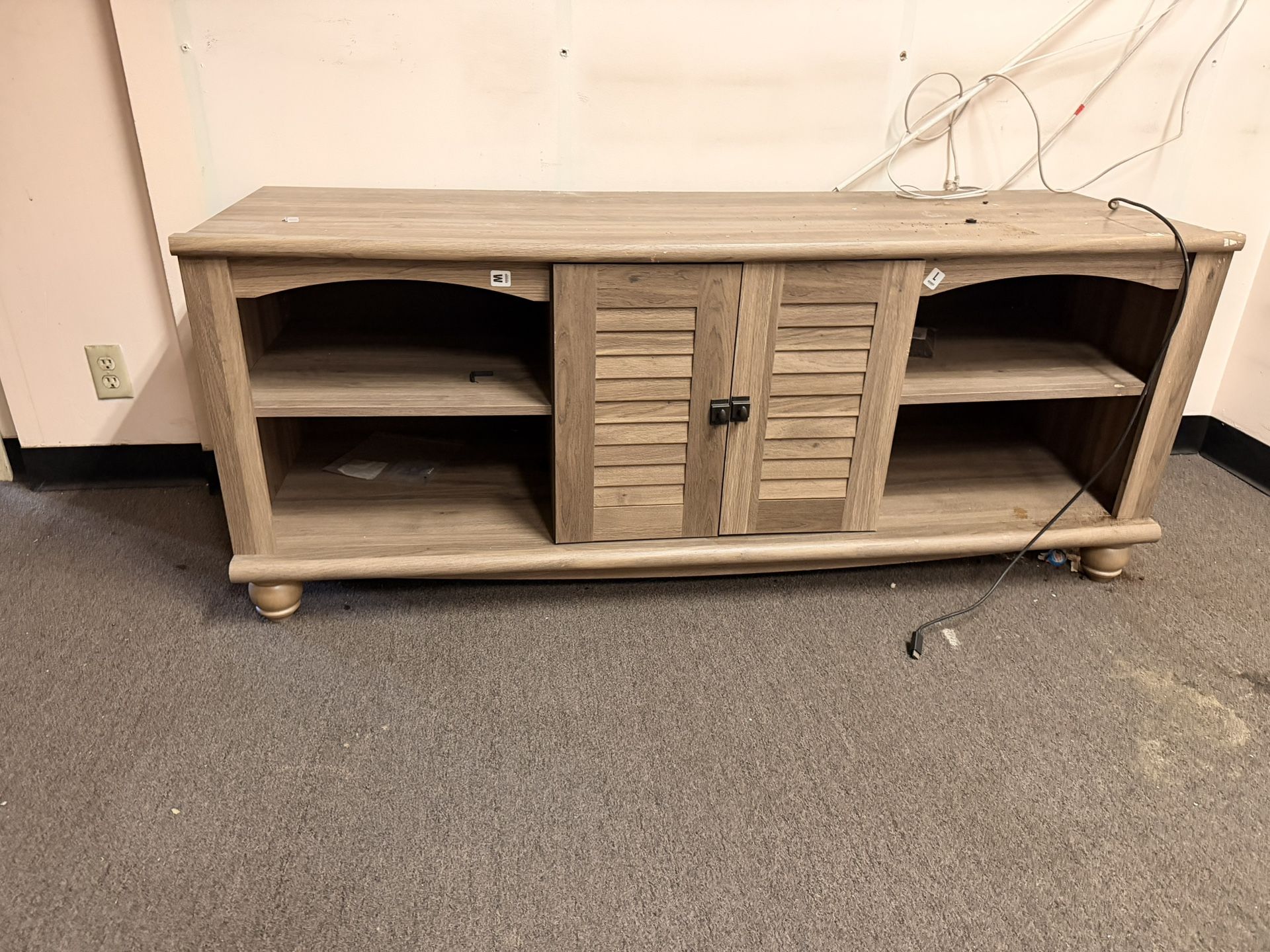 Tv Entertainment Stand Oak 