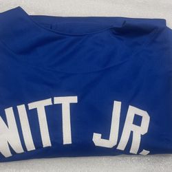 Bobby Witt Jr. Signed Kansas City Royals Custom Jersey Blue #7 With COA 