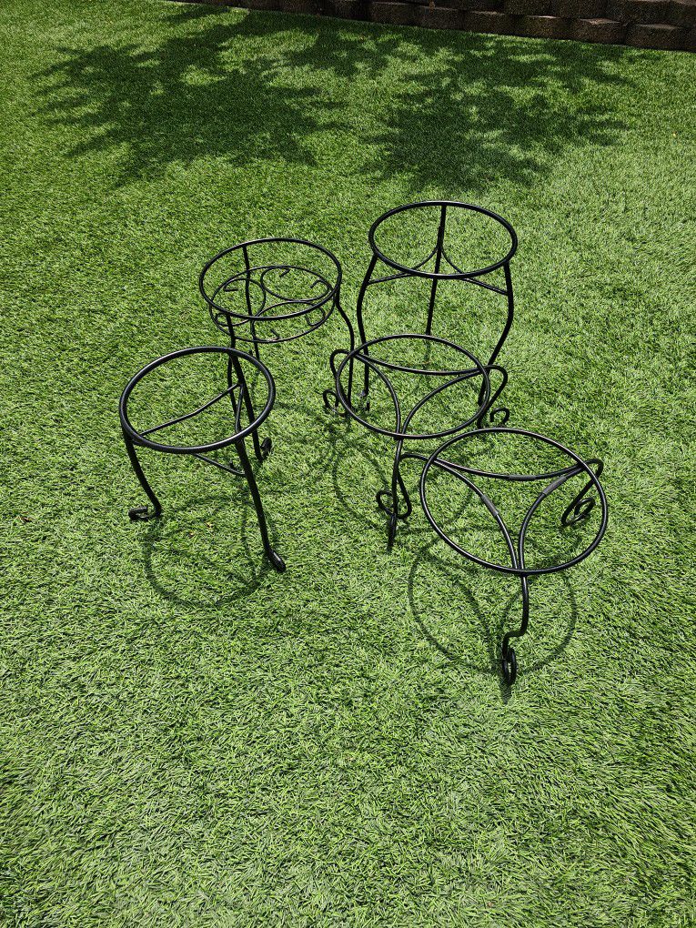 Iron Plant Stands $5 EACH