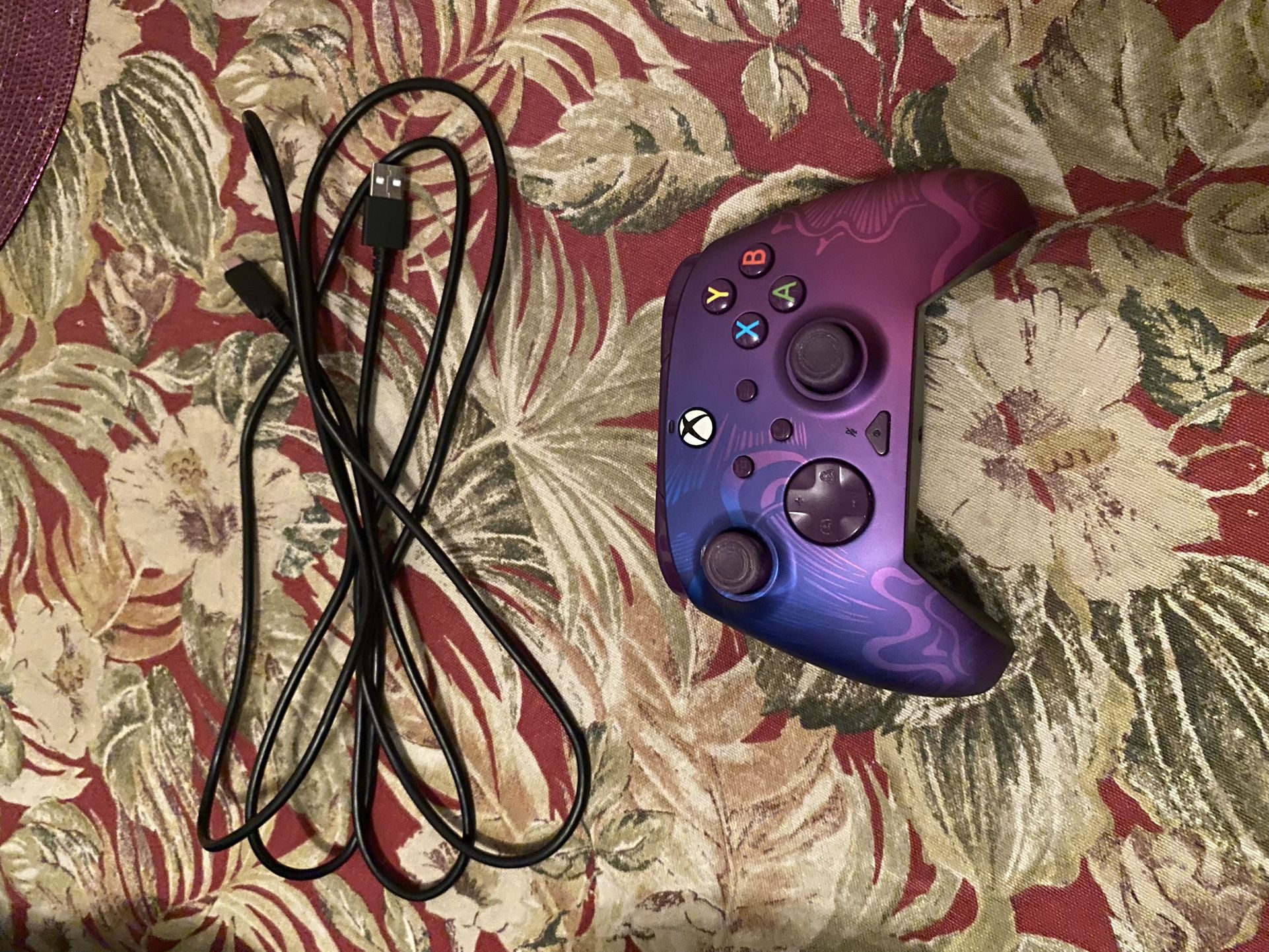 advanced wired controller, purple